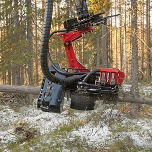 cabeçote de harvester para desbaste florestal 1