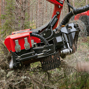 cabeçote de harvester para desbaste florestal 1