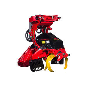 cabeçote de harvester para desbaste florestal