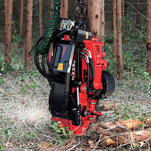 cabeçote de harvester para processamento de árvores