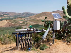 programador de irrigação para válvula de controle