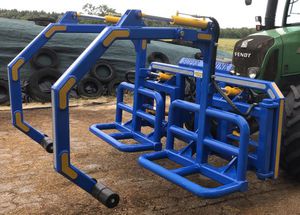 garra para fardos para virar paciente