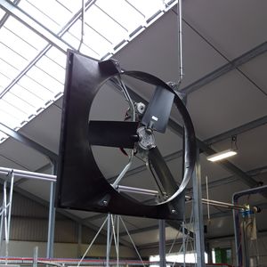 ventilador para fazenda leiteira