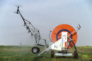 enrolador de irrigação acionado por turbina
