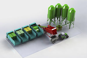 estação de carregamento de alimentação