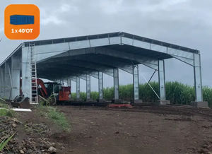 galpão de armazenamento para equipamento agrícola