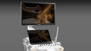 ecógrafo veterinário com Doppler móvel