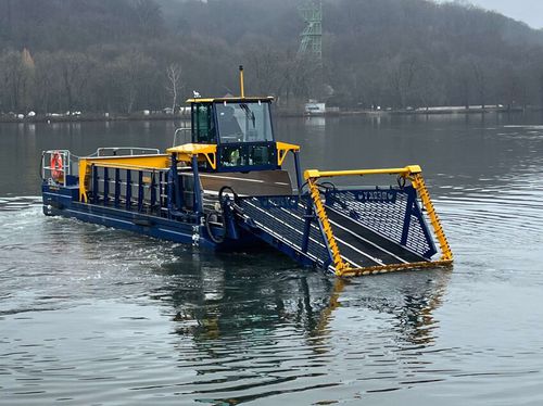 Colheitadeira para algas - TRITON 1500 - Berky GmbH - barco