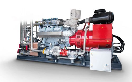 Grupo gerador de energia a biogás - BGA222 - agriKomp GmbH - estacionário / refrigerado a ar / de cogeração