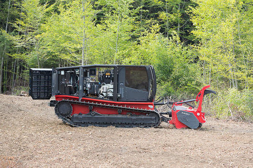 Trator florestal - RAPTOR 300 - AHWI Maschinenbau GmbH - de esteiras / com transmissão mecânica / compacto