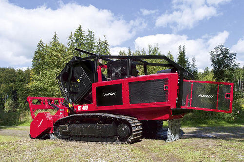 Trator florestal - RT 400 - AHWI Maschinenbau GmbH - de esteiras / com transmissão mecânica