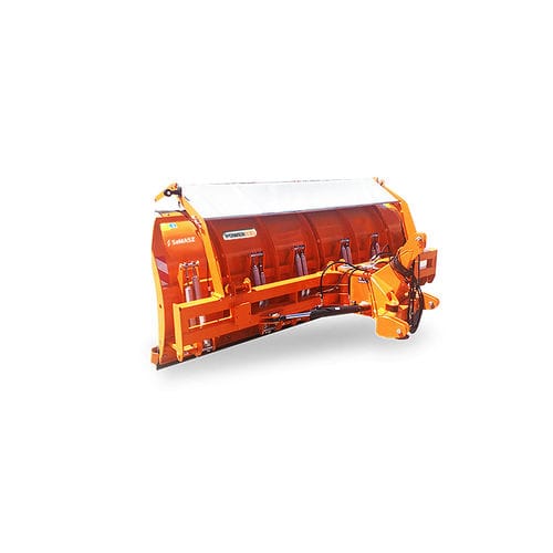 Lâmina limpa-neve reta - POWER 330 C - SaMASZ Sp. z o.o. - com ajuste hidráulico / com engate de 3 pontos dianteiro em trator