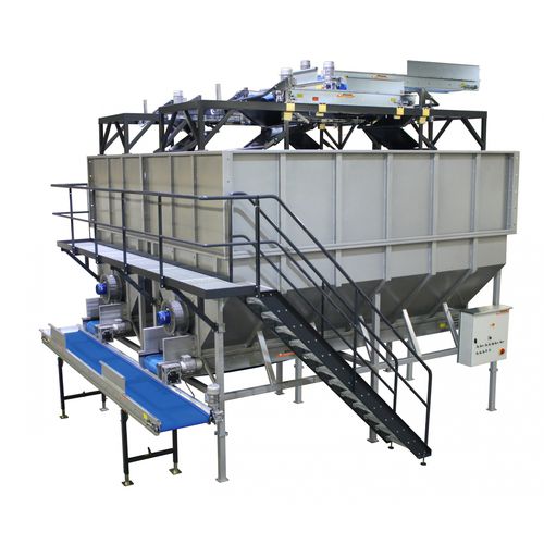 Tremonha de recepção para hortaliças - SH 50-25-20 - Allround Vegetable Processing B.V. - para frutas