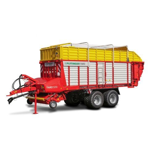 Carreta autocarregável - FARO series - PÖTTINGER Landtechnik GmbH - em tandem / para silagem / 10-20 t