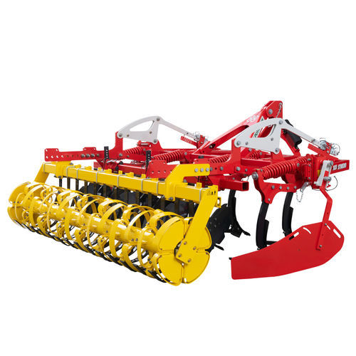 Cultivador montado - SYNKRO  series - PÖTTINGER Landtechnik GmbH - com rolo / dobrável / de dentes rígidos