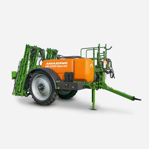 Pulverizador de arrasto - UG series - AMAZONEN-WERKE H. Dreyer GmbH & Co. KG - para grandes áreas de cultivo / com braços retráteis / distância ao solo elevada