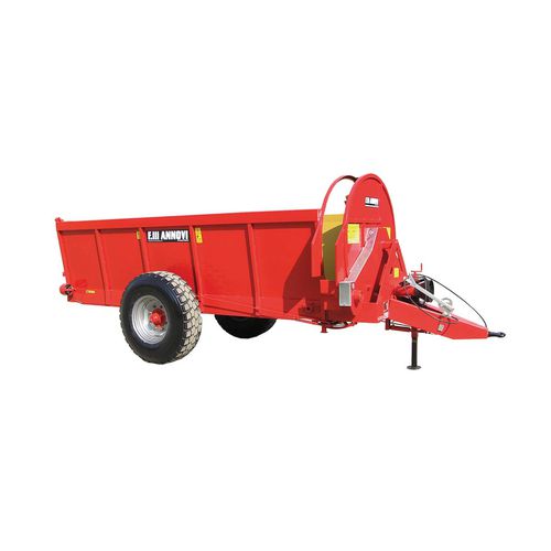 Vagão distribuidor de esterco de arrasto - A75 - Annovi F.lli di Annovi Marino srl - de turbina / com 1 eixo