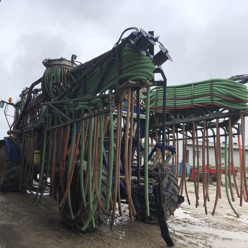Mangueira suspensa para distribuição de adubo - Geneflex suction drop hose - Asoe Hose Manufacturing Inc.