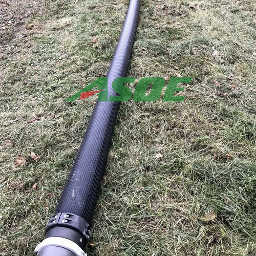 Mangueira - Longman&trade; - Asoe Hose Manufacturing Inc. - de aprovisionamento / em borracha / plano