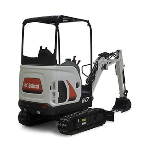 Escavadeira de esteiras - E17 - Bobcat Emea - hidráulica / com lâmina / compacta