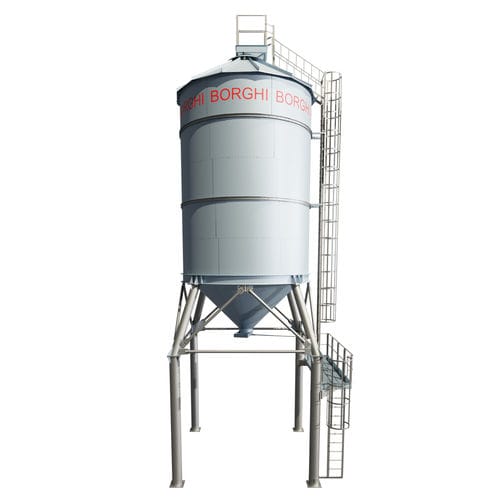 Silo para cereais - MS series - Borghi Srl - para ração / para produtos alimentares / de ração