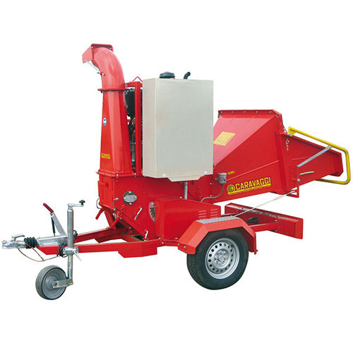Triturador de galhos de arrasto - BIO 300 - CARAVAGGI Srl - elétrico / com motor de combustão / para cascas de árvores
