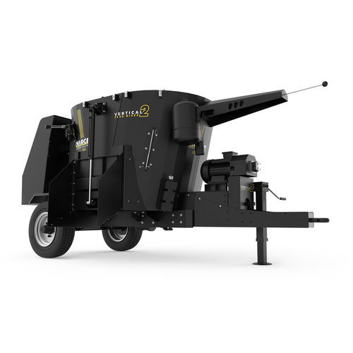Vagão misturador vertical - Charger V2 LE - CELIKEL AGRICULTURAL MACHINERY INC - montado / de descarga frontal / com 1 rosca