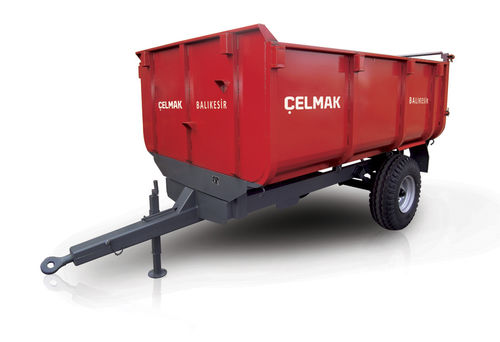 Carreta basculante - 4-5 Ton Pool type Trailer - Celmak Agriculture Machinery - basculante / com 1 eixo / agrícola