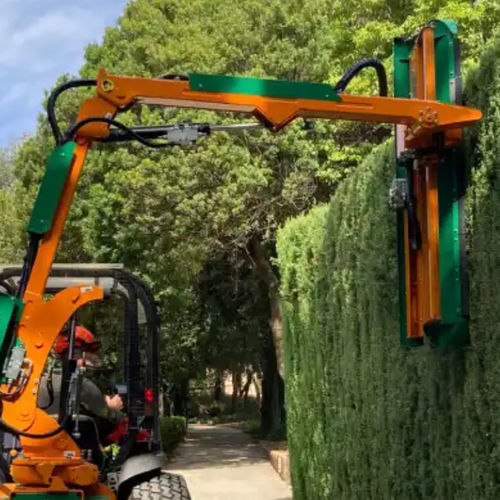 Aparador de cerca viva hidráulico - Galax H series - COUP'ECO - montado / para áreas verdes