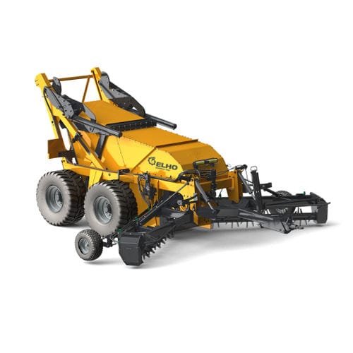 Recolhedor de pedras para trator - SCORPIO 550 - ELHO - descarga no solo / descarga para carreta / de arrasto