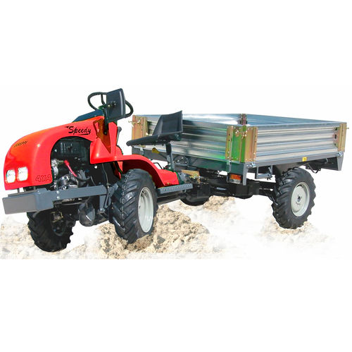 Veículo de transporte fora de estrada de 1 lugar - SPEEDY YE, R2E, R2E PLUS - ERREPPI Srl - a diesel / com caçamba basculante / 4x4