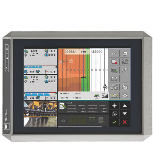 Terminal de comando com ISOBUS - TOUCH 1200 - MASCHIO GASPARDO - de bordo / para trator
