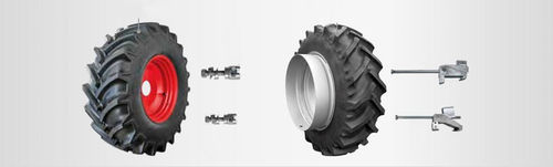 Aro de roda para trator - MD+ - GRASDORF GmbH - desmontável / para acoplamento de rodas duplas