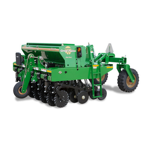 Semeadora de fluxo contínuo mecânica - 3P806NT, 3P1006NT - Great Plains Manufacturing Inc. - montada em trator / para plantio direto / compacta