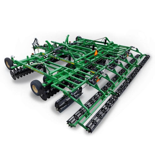 Grade de discos de arrasto - VT1100 TURBO-MAX® - Great Plains Manufacturing Inc. - articulada em 2 seções / com rolo / dobrável