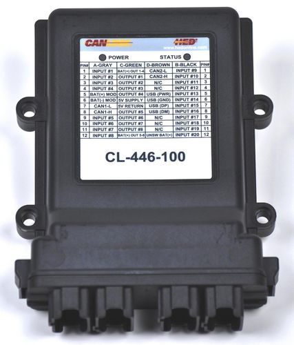 Unidade de controle eletrônico de barramento CAN - CL-446-101 - HED Inc. - programável