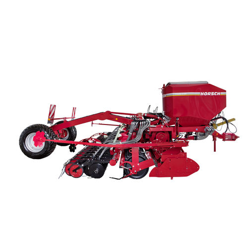Semeadora de fluxo contínuo pneumática - Pronto 6 KR - HORSCH Maschinen GmbH - de disco / montada em trator / para plantio em faixas