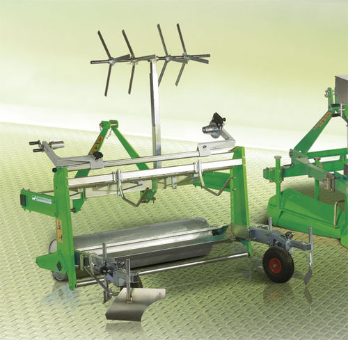 Aplicador semiautomático de filme Mulching - P series - HORTECH Srl