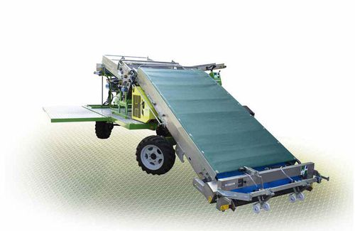 Colheitadeira para hortaliças - SLIDE CRAB VALERIANA - HORTECH Srl - para valeriana / autopropelida / de 1 linha