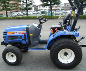 Microtrator - TM Series - ISEKI & CO.,LTD. - hidrostático / compacto / com estrutura de proteção ROPS