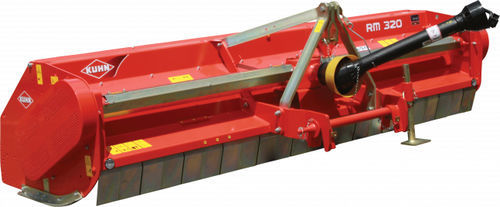 Triturador acoplado - RM series - KUHN S.A. - de martelos / para grandes áreas de cultivo / 28 martelos