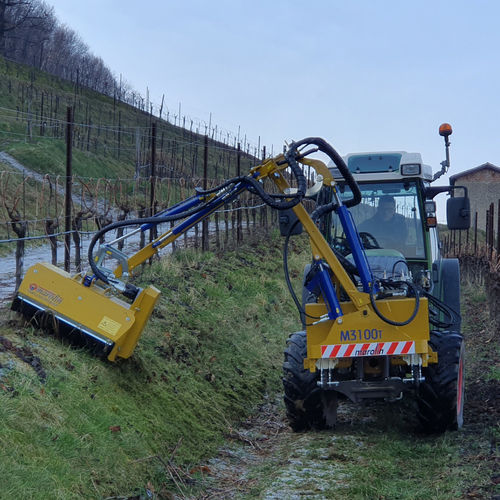 Roçadeira hidráulica montada em trator - M3100T - MAROLIN DECESPUGLIATRICI IDRAULICHE SRL - de martelos