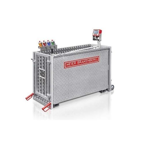 Balança para suínos - WA21  - Meier - Brakenberg GmbH & Co. KG - eletrônica / com plataforma / com gaiola