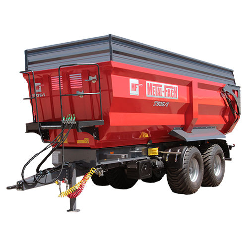 Carreta basculante - T935/1  - Metal-Fach Sp. z o.o. - montada / com 2 eixos / para grãos