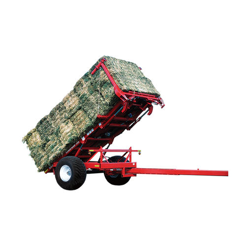 Carreta basculante - 12SR PLUS - MORRIS Industries Ltd. - com 1 eixo / para fardos