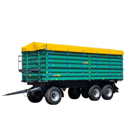 Carreta basculante - OL DDK 240 - Oehler Maschinen Fahrzeugbau GmbH - com 3 eixos / agrícola / 24 toneladas