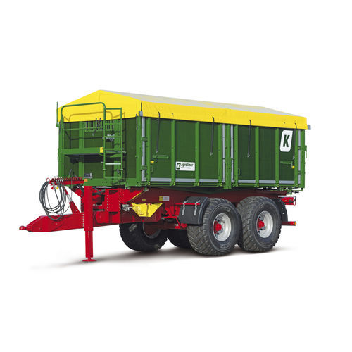 Carreta basculante - TKD 302 - Peter Kröger GmbH - com 2 eixos / agrícola / 10-20 t
