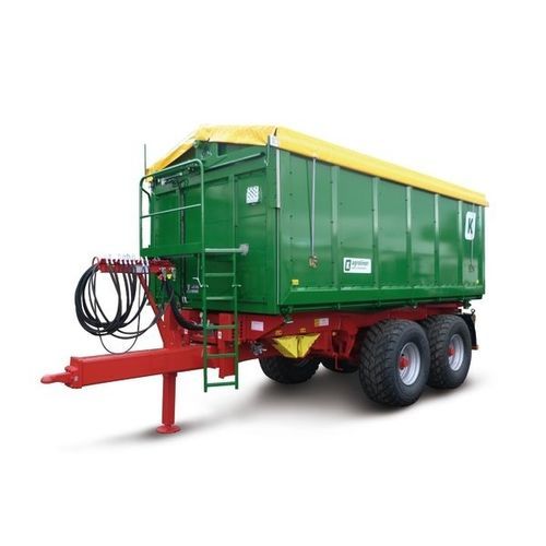 Carreta basculante - TKD 302-S - Peter Kröger GmbH - com 2 eixos / agrícola / para silagem