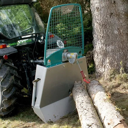 Guincho florestal mecânico - S-line - Pfanzelt Maschinenbau GmbH - montado em trator