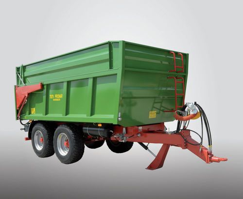 Carreta basculante - T679 - Pronar Sp. z o.o. - com 2 eixos / para forragem / 12 toneladas